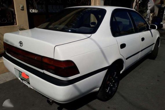 Toyota Corolla bigbody xl 1995 model manual