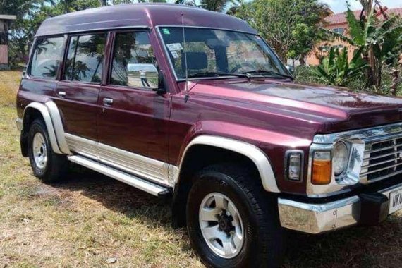 2000 model Nissan Patrol Safari GQ 4x4