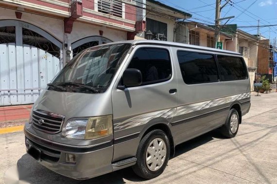 2002 Toyta Hiace super grandia Diesel engine