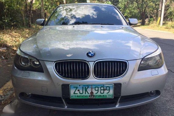 2007 BMW 523i V6 Gasoline Engine Automatic Transmission