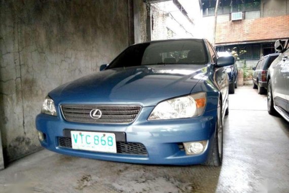 For sale is my Lexus Is200 Year model 99