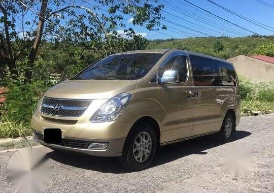 2012 Hyundai Starex GOLD for sale 