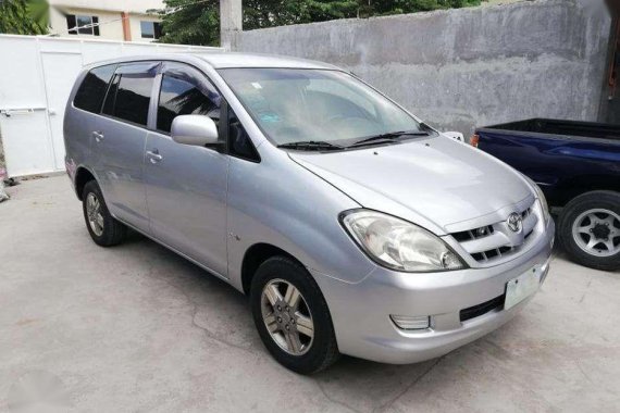 Toyota Innova E Diesel 2006 model Manual transmission