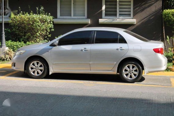 Toyota Corolla Altis 1.6G 2009 Manual Low mileage Car looks like new