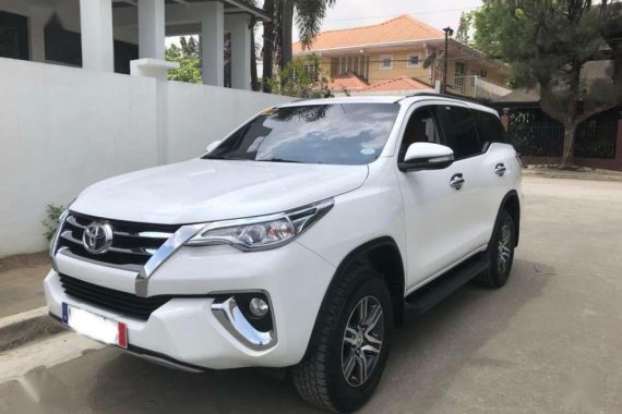 2017 TOYOTA Fortuner Automatic Transmission 2.4G Premium White