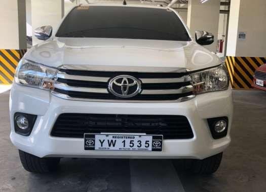 2016 TOYOTA Hilux G 4x2 FOR SALE