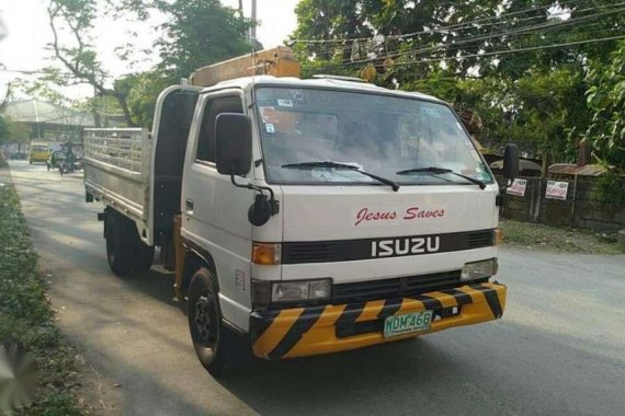 Isuzu Elf boom truck 1998 for sale