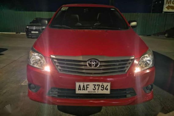 2014 Toyota Innova J Gasoline MANUAL TRANSMISSION