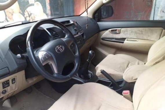 2014 Toyota Fortuner G manual 4x2 for sale