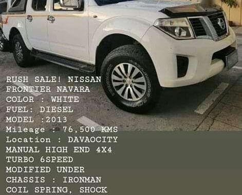Nissan Navara 4x4 2013 Model FOR SALE