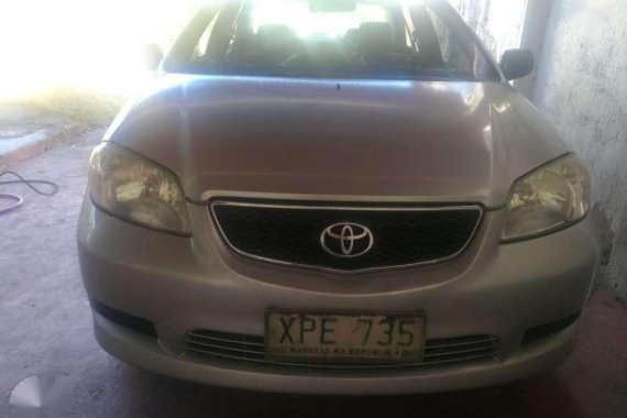 2004 model TOYOTA Vios E Manual transmission