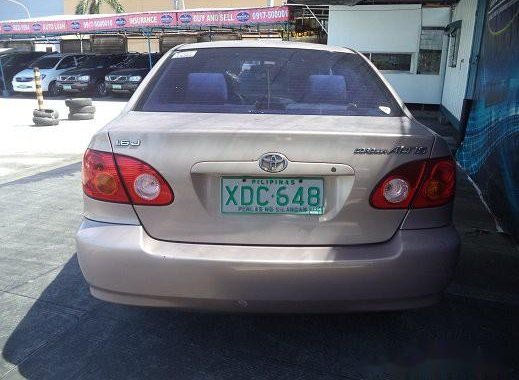 Toyota Corolla Altis 2001 Gasoline Automatic Beige