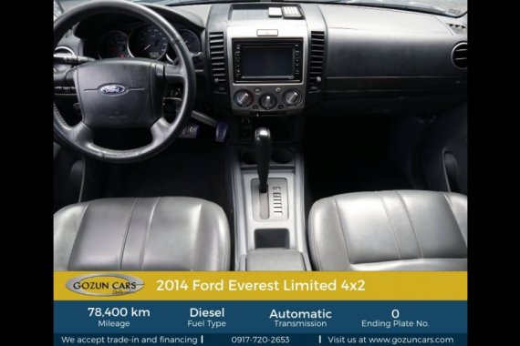 2014 Ford Everest Limited (4X2) FOR SALE