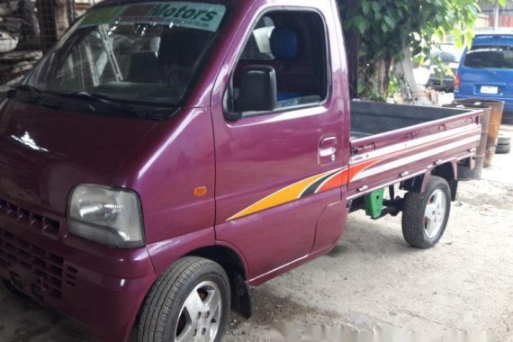 2001 Suzuki Multicab Bigeye 4x4 Pickup MT Violet