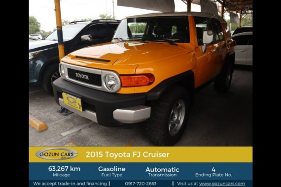 2015 Toyota FJ Cruiser 4.0L AT Gasoline