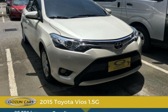 2015 Toyota Vios 1.5G Automatic transmission