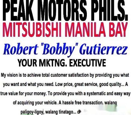 Mitsubishi Adventure 2015 P835,000 for sale