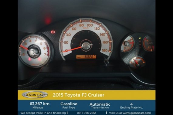 2015 Toyota FJ Cruiser 4.0L AT Gasoline