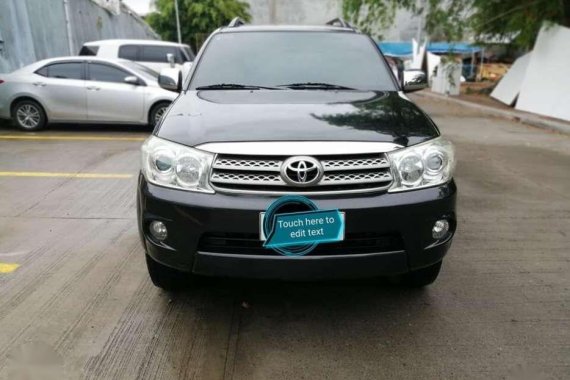 TOYOTA FORTUNER G 2011 Manual for sale