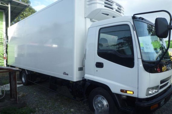 2003 Isuzu Forward CBU Aluminium Refrigerator Van 6HL1