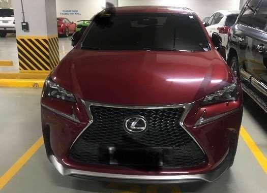 2015 Lexus NX 200t FSport SUV crossover