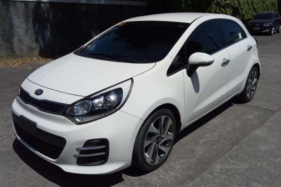 2017 KIA RIO 1.4 EX Automatic 5DR WHITE Hatchback (TOP OF THE LINE)