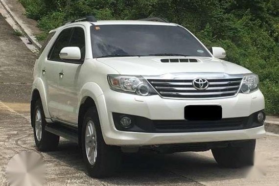2012 Toyota Fortuner G 4x2 1st owned Cebu plate 4x2 manual trans