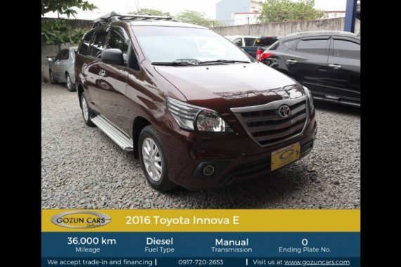 2016 Toyota Innova 2.5 E MT Diesel