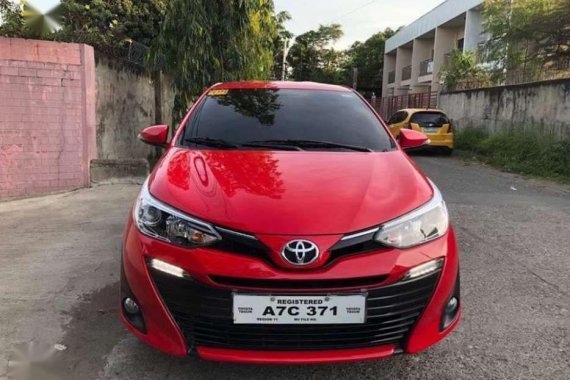 All new 2019 TOYOTA Vios g automatic davao plate