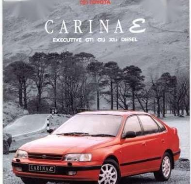 1998 Toyota Corona Exsior 98 Red Automatic BBS Wheels Rims