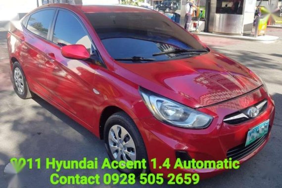 For sale 2011 Hyundai Accent 1.4 Automatic