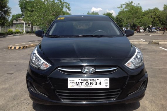  Hyundai Accent GL 2017 model  Automatic transmission 1.4L gas engine Lucena City