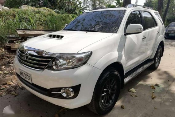 2015 Toyota Fortuner g diesel AT FOR SALE