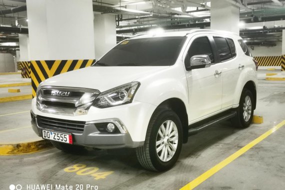 2018 Isuzu Mux 1.9 RZ4E blue power