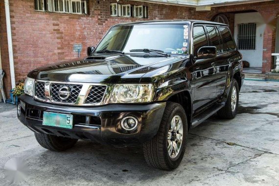 NISSAN Patrol 2009 BLACK A-T 4x4 for sale