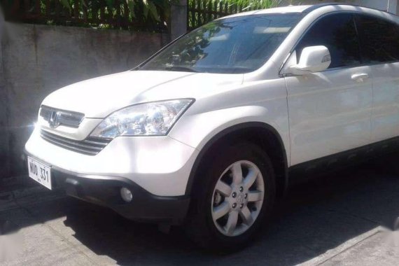 2009 Honda Crv Matic 4x4 Pearl white