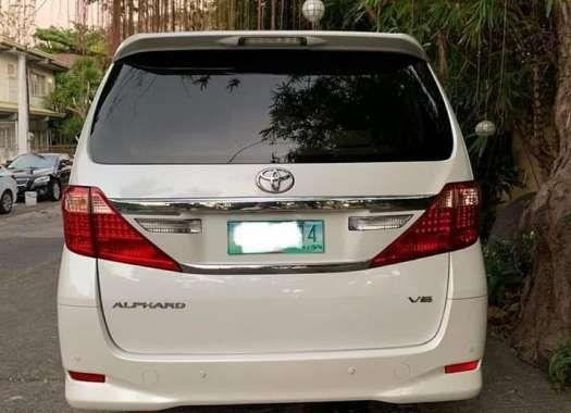 2012 Toyota Alphard White FOR SALE