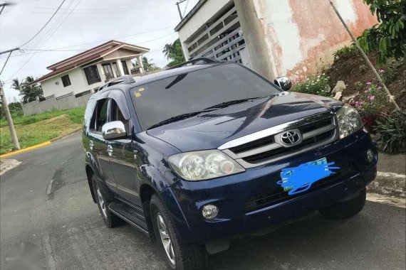 Toyota Fortuner nautical blue G for sale
