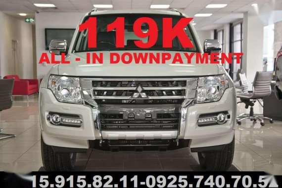 2018 Mitsubishi Pajero at 119k All in dp LIMITED UNIT