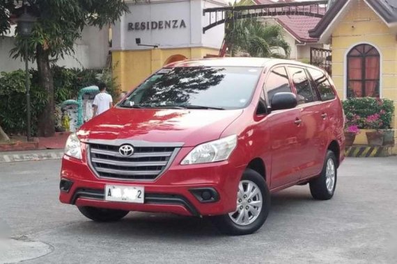 2014 Toyota Innova 25 E Dsl Manual for sale