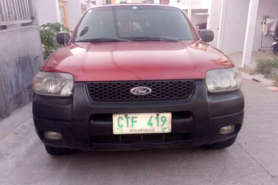 Ford Escape 2003 model Registered till Sept2019