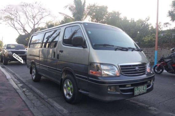 2000MT Toyota Hi Ace Grandia Van Diesel for sale