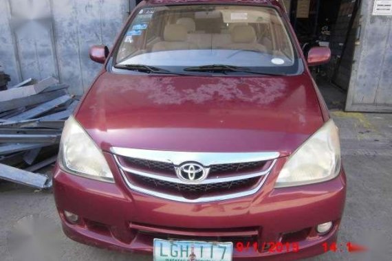 2008 Toyota Avanza 1.3 J Red Manual FOR SALE