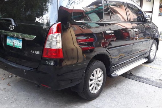 Toyota Innova 2013 2.5G Diesel FOR SALE