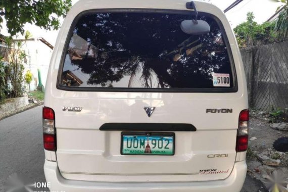 Foton View Limited 2012 Model Manual Transmission