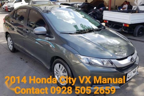 For sale 2014 Honda City Vx body 1.5E manual