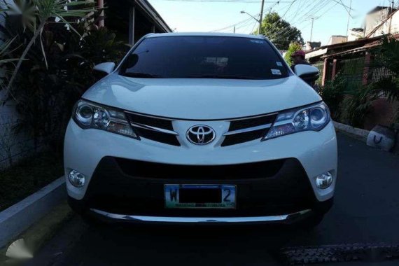 2013 Toyota Rav4 Matic Pearl White 