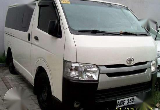 2015 Toyota Hiace Commuter 2.5 MT Dsl BDO pre owned cars