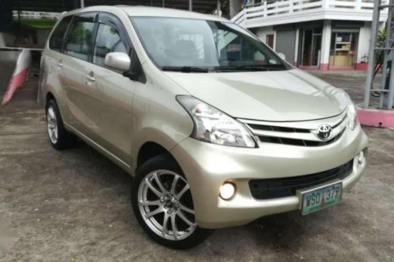 Toyota Avanza E 2013 model for sale