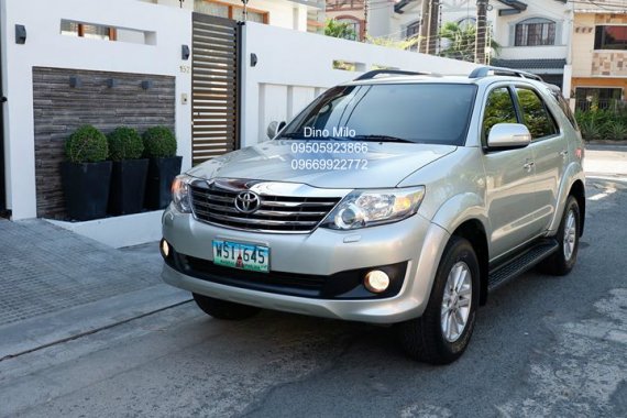 2013 Toyota Fortuner G A/T 2.7 Vvti Gas Engine